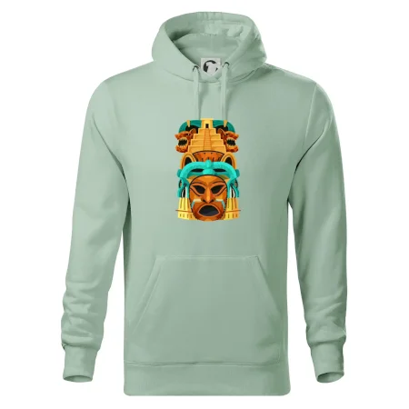 Mayová maska s pyramídou