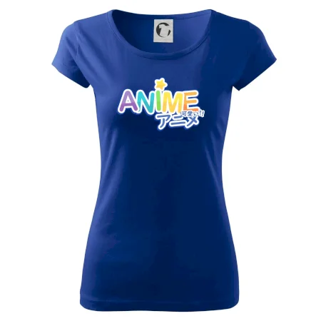 Anime nápis dúhový
