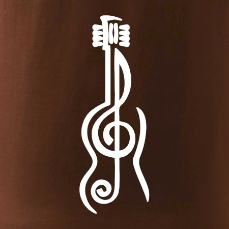 Husľový kľúč gitara