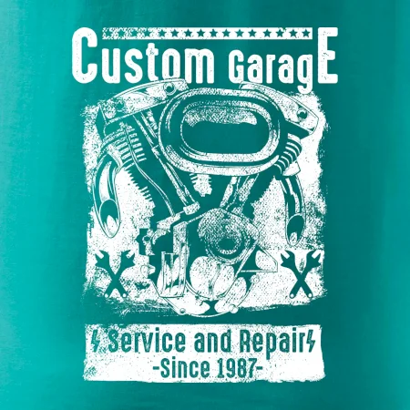 Custom Motorcycle Garage