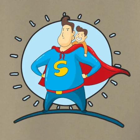 Ocko superman - chlapec
