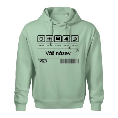 Čárový kód - Vlastní text