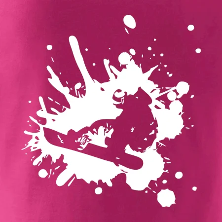 Snowboard splash