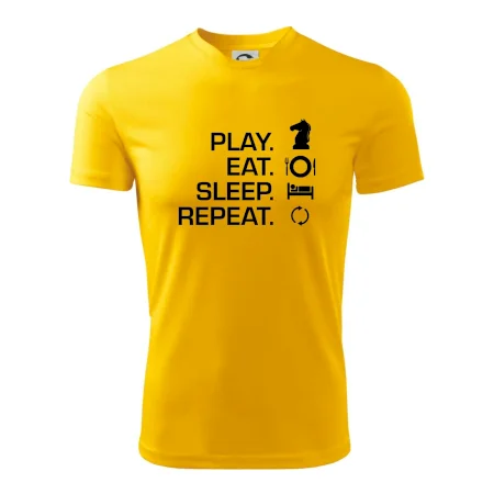 Eat sleep play - šach