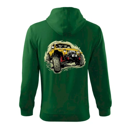 Žltý offroad s navijakom