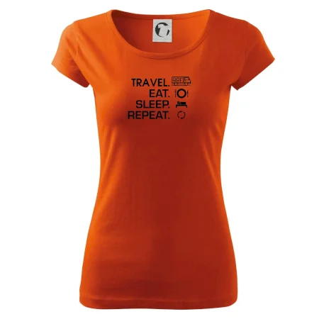 Eat sleep travel - Van