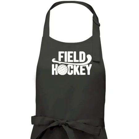 Field hockey loptička a nápis