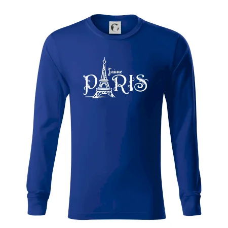 Paris nápis Eiffelovka rovný