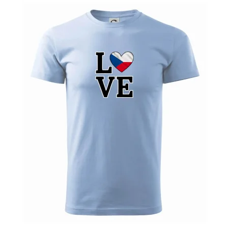 Love Česká vlajka