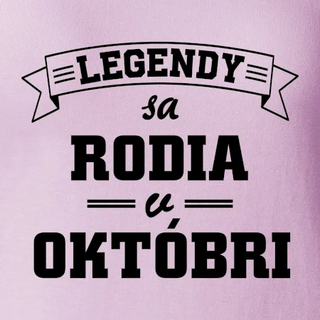 Legendy sa rodia v októbri