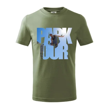Parkour nápis nebo