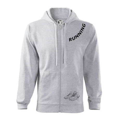 Running nápis šikmo