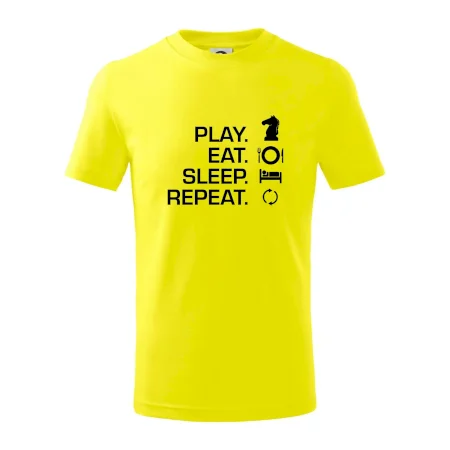 Eat sleep play - šach