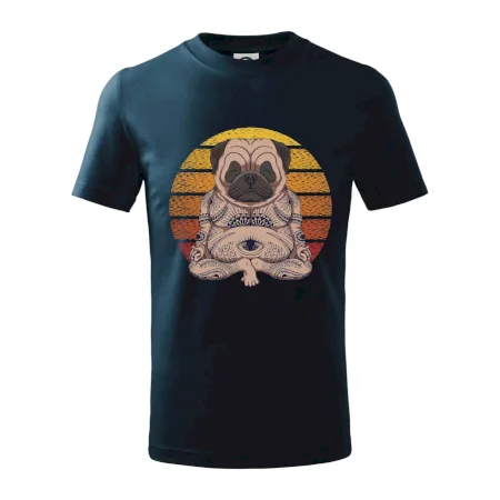 Yoga meditace - pug