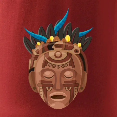 Mayová maska hnedá