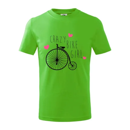 Crazy bike girl