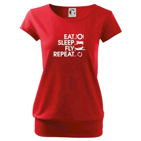 Eat sleep fly repeat