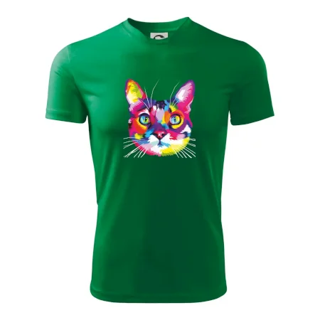 Mačka dúhová hlava