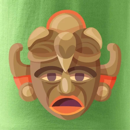 Mayové maska černoch