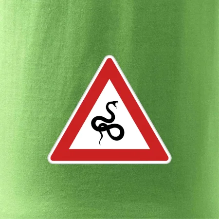 Dopravná značka - Pozor had