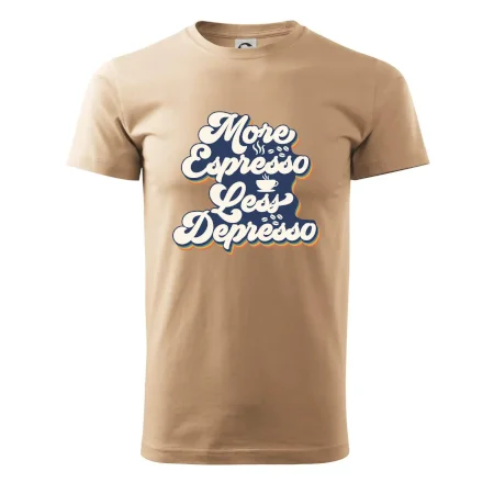 More espresso less depresso