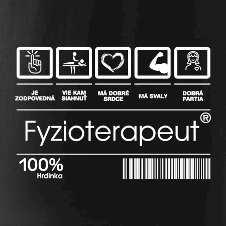 Čiarový kód fyzioterapeutka