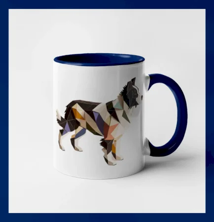 Border kólia zlepená z papiera