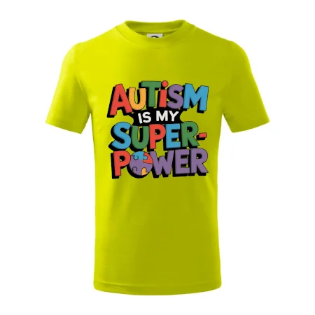 Autism is my superpower barevný