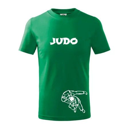 Judo nápis + postavy