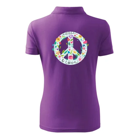 Peace and love symbol