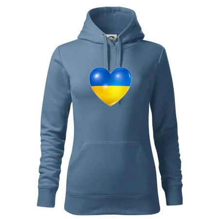Ukrajina srdce vlajka