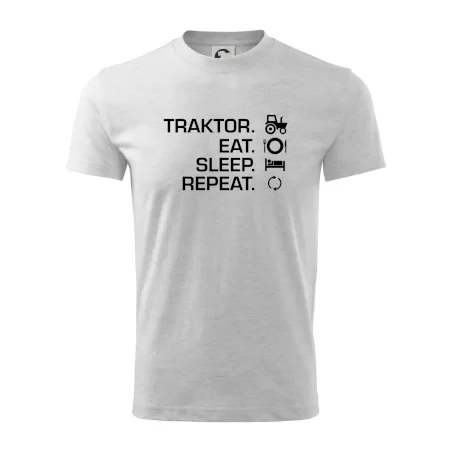 Traktor eat sleep repeat