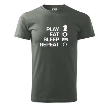 Eat sleep play - šach