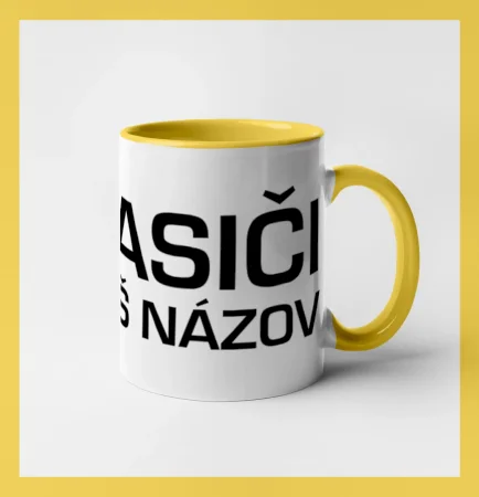 Hasiči postavička - vlastný nápis