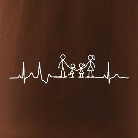 EKG rodina a dve dievčatá