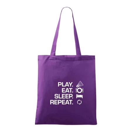 Play Eat Sleep Repeat badminton