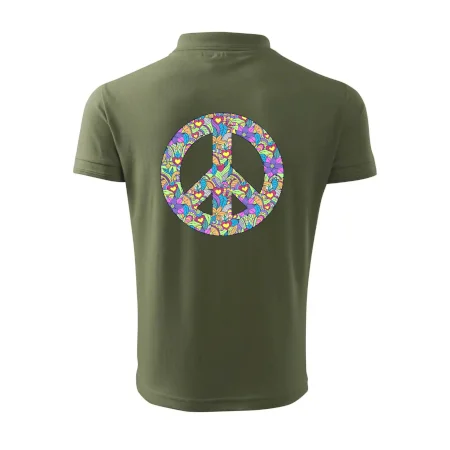Peace symbol mandela