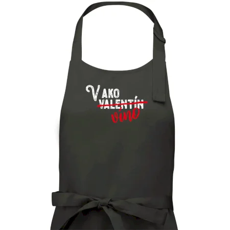 V ako Valentín víno