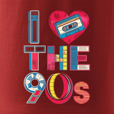 Aj love 90s - srdce a kazeta