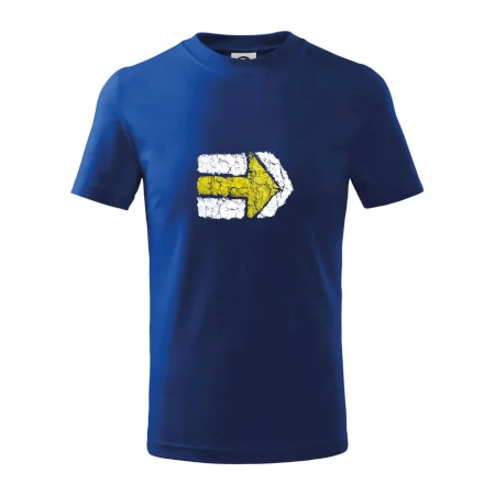 Párová turistická značka žlutá