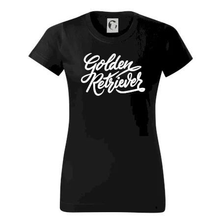 Golden retriever - nápis okrasný