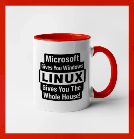 Microsoft Gives You Windows LINUX Gives You The Whole House!