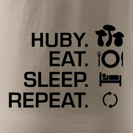 Huby Eat Sleep Repeat
