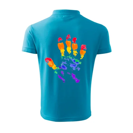 LGBT hand print