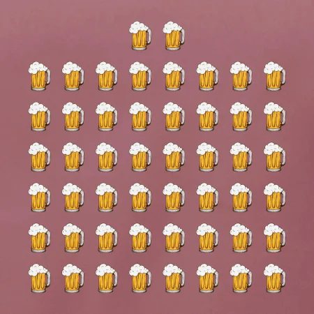 Narodeniny - 50x pivo