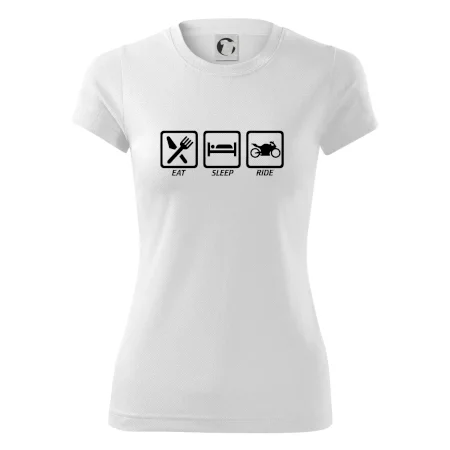 Eat sleep ride - cesta