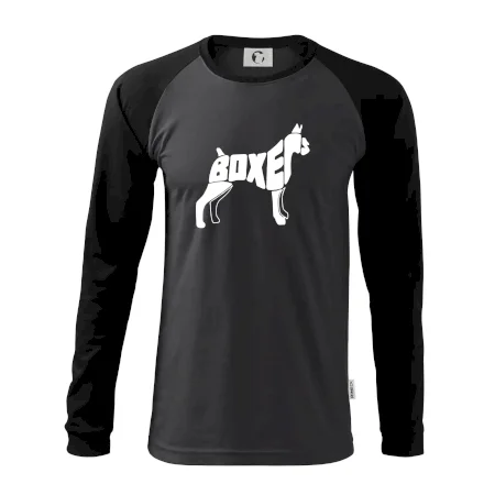 Boxer nápis v tele