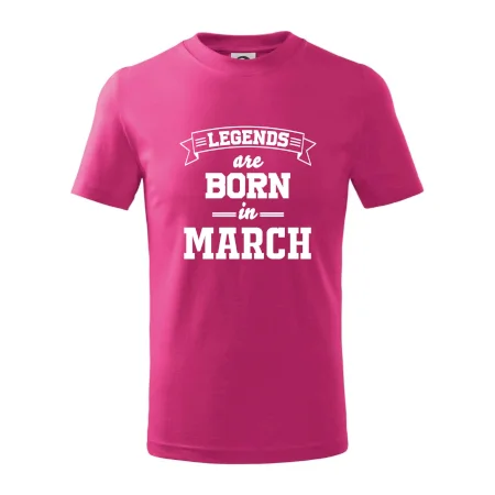Legends are born in March