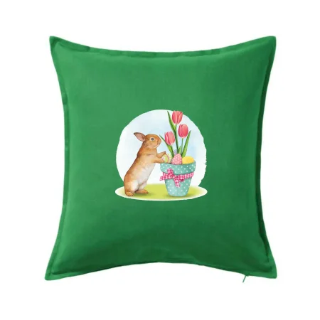 Veľkonočný zajačik tulipány