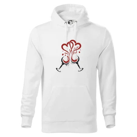 Víno je láska okrúhle poháre